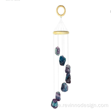 Stones Wind Chime Home Garden Dekoration Figurine